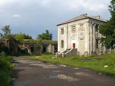 Замок бастіонного типу у місті Броди, Львівська область.