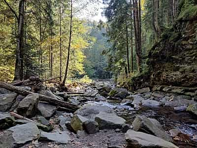 Територія біля водоспаду "Дівочі сльози"