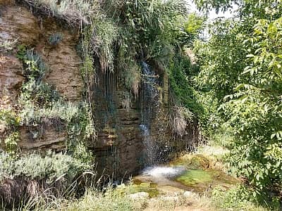 Водоспад у селі Фонтанка, що в передмісті Одеси.