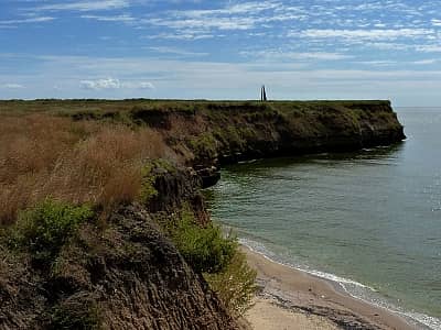 Острів Березань серед вод Чорного моря