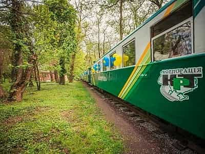 Львівська дитяча залізниця у Стрийському парку