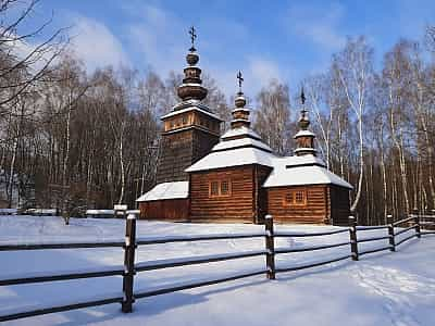 Церква в музеї народної архітектури та побуту в місті Львів імені Климентія Шептицького