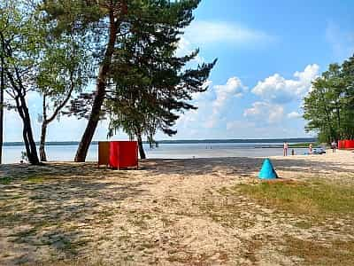 Біле озеро в Рівненській області, село Рудка