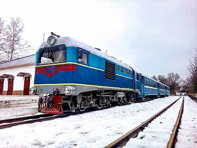 Запорізька дитяча залізниця.