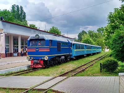 Запорізька дитяча залізниця.