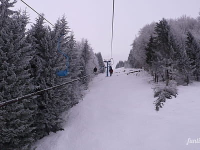 Гірськолижний курорт "Славсько"(Славське) в Львівській області