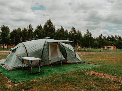 Кемпінг в парку природи «Беремицьке» в Чернігівській області