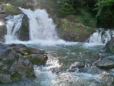 Водоспад Кам'янка біля однойменного села в Львівській області