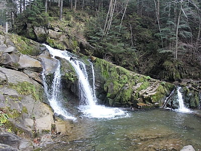 Водоспад Кам'янка біля однойменного села в Львівській області