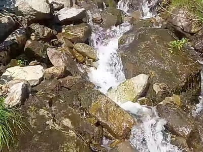 Водоспад Кізі Увлоги - маловідомий високогірний водоспад Карпат