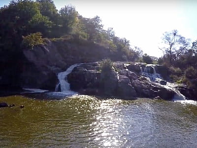 Водоспад Вчелька - унікальний рукотворний каскад у Житомирській області