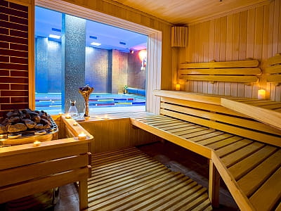 Сауна СПА-комплексу Relax Space в готелі “Франція”. 