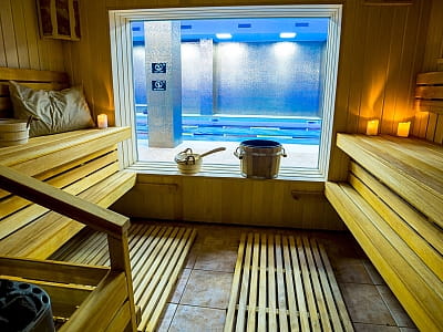 Сауна СПА-комплексу Relax Space в готелі “Франція”. 