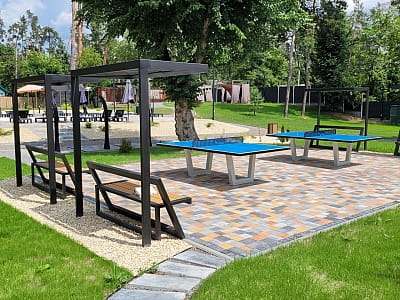 Настільний теніс в заміському комплексі SUNRISE SOKIRNA в Черкаській області
