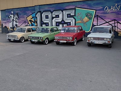 Жигулі в музеї «Автореліквія» у Харкові