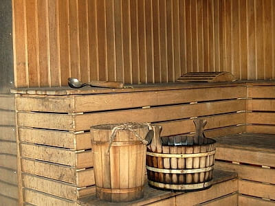 Лазня в заміському комплексі Comarovo – це справжнє джерело відновлення. 