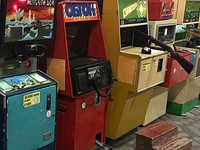 ігрові автомати у музеї «Машини часу» в місті Дніпро 