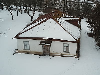 Будинок перших комунарів з хутора Комуна Переяслав-Хмельницького району Київської області в музеї народної архітектури та побуту Середньої Наддніпрянщини