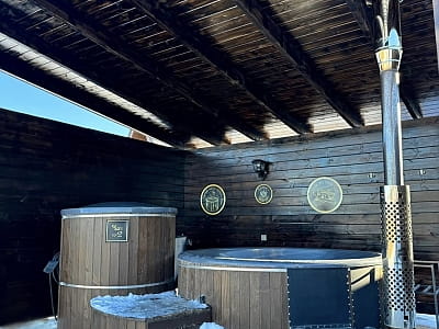 SPA-купіль (чан) в заміському комплексі Нова Січ в Вінницькій області 