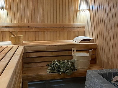 Лазня в заміському комплексі «Терми» – це поєднання традицій та сучасного комфорту. 