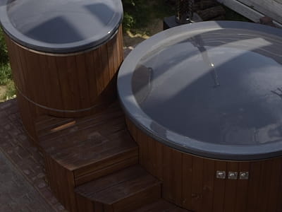 SPA-купіль (чан) в заміському комплексі TerraMare Residence в Вінницькій області 