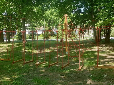 Мотузковий парк в SPA-resort Аквадар в Черкаській області