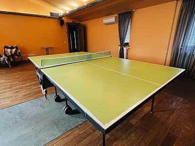 Настільний теніс у заміському комплексі "Eden Resort" в селі Ясногородка в Київській області