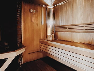 Фінська сауна у заміському комплексі "Eden Resort" в селі Ясногородка в Київській області