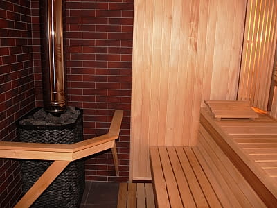 Фінська сауна у заміському комплексі "Eden Resort" в селі Ясногородка в Київській області