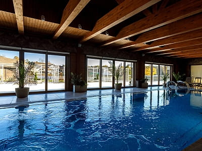 критий басейн в SPA в заміському комплексі Equides Club біля Києва 