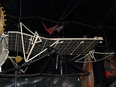 Макет корабля «Союз-27» еспозиції "Космос" в національному музеї космонавтики імені Сергія Павловича Корольова 