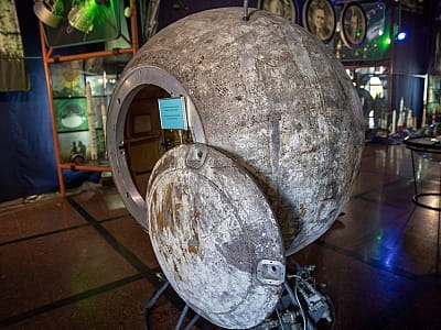 Експозиція "Космос" у Національному музеї космонавтики ім. С. П. Корольова