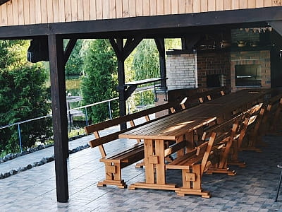 Зона мангалів в заміському комплексі Relax Club біля Бердичева