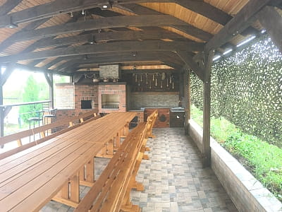 Зона мангалів в заміському комплексі Relax Club біля Бердичева