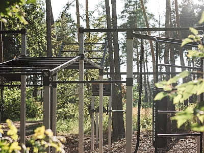 Спортивний майданчик в заміському комплексі SHELEST біля Києва