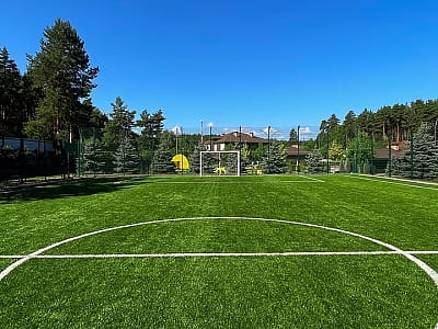 Футбольний майданчик в заміському комплексі TITA Family House у селі Гнідин, Київської області