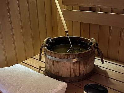 Лазня в заміському комплексі Tysha Forest Club в селі Романків біля Києва 