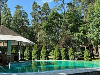 Літній басейн в заміському комплексі Tysha Forest Club в селі Романків біля Києва