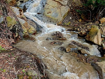 Водоспад Берний — мальовнича локація біля Нового Мізуня
