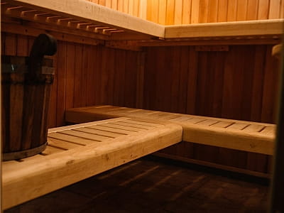 сауна в заміському комплексі «Княжий Двір» в селі Княжичі Київської області