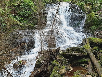 Водоспад Тарничин: романтика Карпат серед скель і тиші
