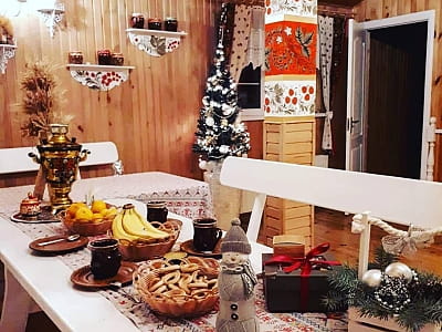 Відпочивальня лазного комплексу в заміському комплексі «Оріяна» в селі Лісне Київської області