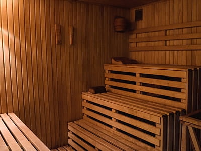 Сауна в заміському комплексі "Озерний край" в місті Пустомити Львівської області