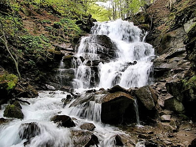 Топ-10 найвищих водоспадів України: каскади гірської краси