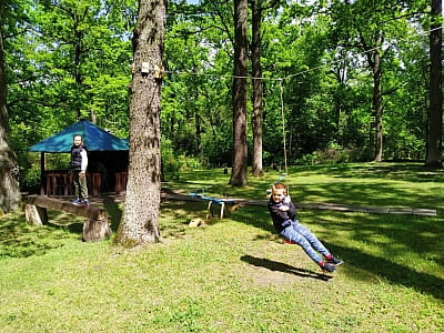 мотузковий парк в заміському комплексі «Dibrova Club» у місті Фастів