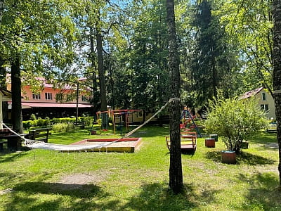 дитячий майданчик в заміському комплексі «Dibrova Club» у місті Фастів