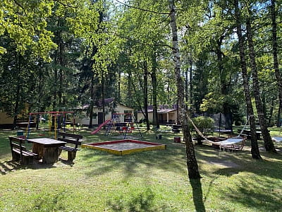 дитячий майданчик в заміському комплексі «Dibrova Club» у місті Фастів