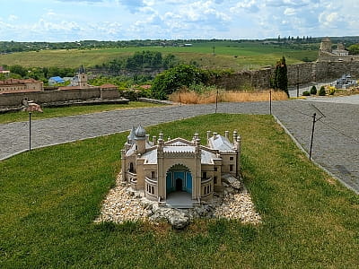 Палац Курісів в музеї мініатюр «Замки України» в Кам’янці-Подільському