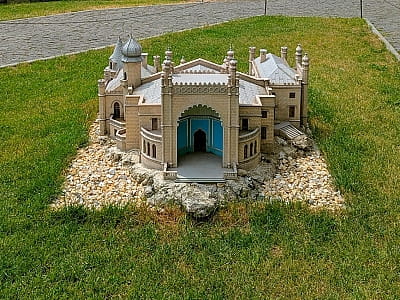 Палац Курісів в музеї мініатюр «Замки України» в Кам’янці-Подільському