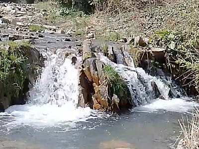 Невеликий Чечвинський водоспад висотою 1,5 м на річці Чечва в Івано-Франківській області. Затишне місце для відпочинку, фото та прогулянок.